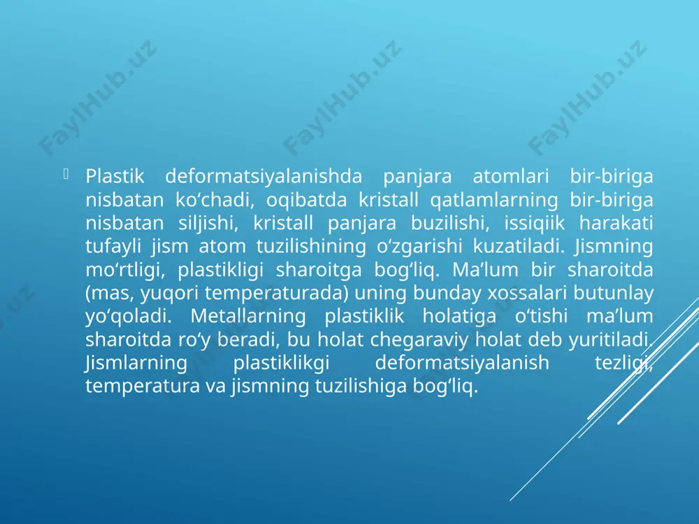 plastik deformatsiya va uning turlari - Page 5
