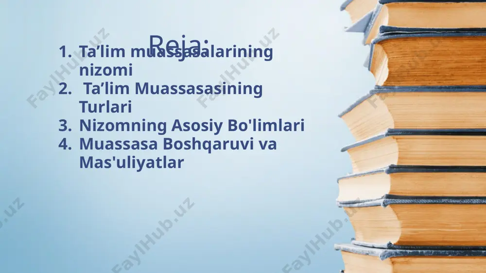atika, ona tili, tabiiy fanlar, ijtimoiy fanlar va boshqa fanlar o'rgatiladi. umumta'lim maktablari davlat tomonidan boshqariladi va ta'lim jarayonini nazorat qiladi. maxsus maktablar: maxsus ehtiyojlari bo'lgan o'quvchilar uchun yaratilgan maktablardir. bunga nogironligi bo'lgan bolalar uchun mo'ljallangan maktablar yoki iqtidorli bolalar uchun maxsus tayyorlov maktablari kiradi. bu maktablarda o'quvchilarga maxsus metodikalar va pedagogik yondashuvlar asosida ta'lim beriladi. oliy ta'lim muassasalari: universitetlar institutlar universitetlar: universitetlar yuqori malakali mutaxassislarni tayyorlashga qaratilgan ta'lim muassasalari hisoblanadi. universitetlar bakalavriat, magistratura va doktorantura bosqichlarida ta'lim beradi. o'quv dasturlari turli sohalarda, shu jumladan, tabiiy fanlar, ijtimoiy fanlar, texnologiya, tibbiyot va boshqalarda taklif etiladi. universitetlar ilmiy-tadqiqot faoliyati bilan ham shug'ullanadi. institutlar: institutlar, odatda, universitetlarga qaraganda muayyan bir sohada ixtisoslashgan oliy ta'lim muassasalaridir. masalan, tibbiyot, san'at, texnika yoki iqtisodiyot institutlari mavjud. institutlar ko'pincha yuqori darajadagi ixtisoslashgan bilim va malakalarni taqdim etadi. kollejlar: texnikumlar va kasb-hunar kollejlari: kollejlar o'rta maxsus ta'lim beruvchi muassasalardir. texnikumlar va kasb-hunar kollejlari o'quvchilarga amaliy va kasbiy …