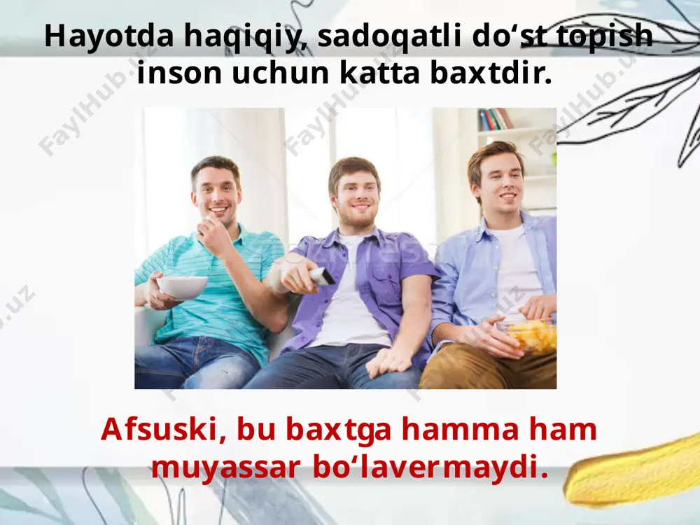 do‘stlik nima? - Page 5