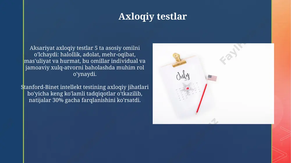 aqshda ishlab chiqilgan testlar - Page 4