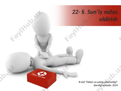 sun’iy nafas oldirish. 8 - sinf — PPTX