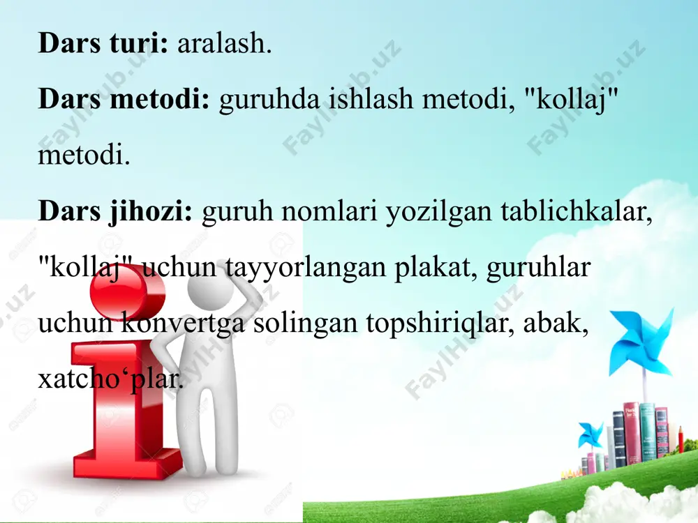 1-sinf matematika 20 dan 29 gacha bo'lgan sonlar mavzuda dars ishlanma - Page 5