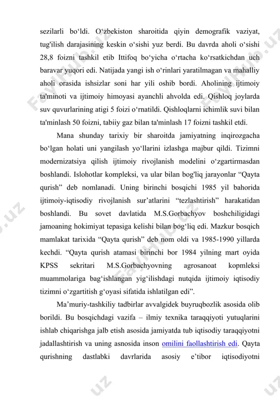 oy o‘zbekiston deb qaraldi va qo‘shib yozishlarga qarshi mamlakat miqyosida katta harakatlar boshlanib, o‘zbekiston birinchi nishonga olingan respublikalardan bo‘lib qoldi. shu o‘rinda ta’kidlab o‘tish lozimki, darhaqiqat xalq xo‘jaligidagi qo‘shib yozishlar o‘zbekistonda mavjud bo‘lib, aksariyat hollarda kolxoz va sovxozlarning mansabdor shaxslari tomonidan qo‘shib yozishlar paxta tozalash korxonalarining tayyorlov tashkilotlariga tayyorlanmagan va topshirilmagan. “paxta ishi”, “qo‘shib yozishlar” masalasi ham aslida 1983-yilda boshlangan. o‘zbekiston kompartiya mqsining xvi plenumi va unda inomjon usmonxo‘jayevning markazdan o‘zbekistonga kadrlar bilan “yordam berish”ni so‘rab qilgan murojatidan so‘ng bu ish avj oldi. o‘sha yillarda tez-tez bo‘lib turadigan plenumlar va yig'ilishlarda qilingan barcha ma'ruzalarni ponomaryov va o‘zbekistonda doimiy ishlash uchun yuborilgan «kadrlar desanti»ning boshliqlari - anishev, ogarek, satin va ularning hamtovoqlari tahrir qilardilar. "paxta ishi". o‘zbekistonda «o‘zbeklar ishi», «paxta ishi» deb atalgan jinoiy ishlarto‘qib chiqarildi. moskvadan yuborilgan gdlyan va ivanov guruhi o‘zbekistonning boshiga tushgan kulfat bo‘ldi. guruh a'zolari hech kim bilan hisoblashib o‘tirmay, odamlarni qamash bilan shug'ullandi. oddiy dehqondan tortib …