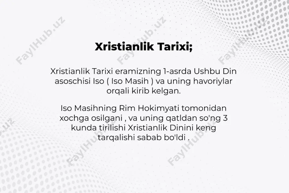 xristianlik dini - Page 3