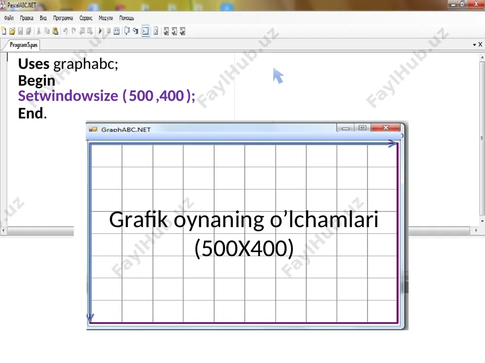 paskal abcda grafik holatida ishlash - Page 3