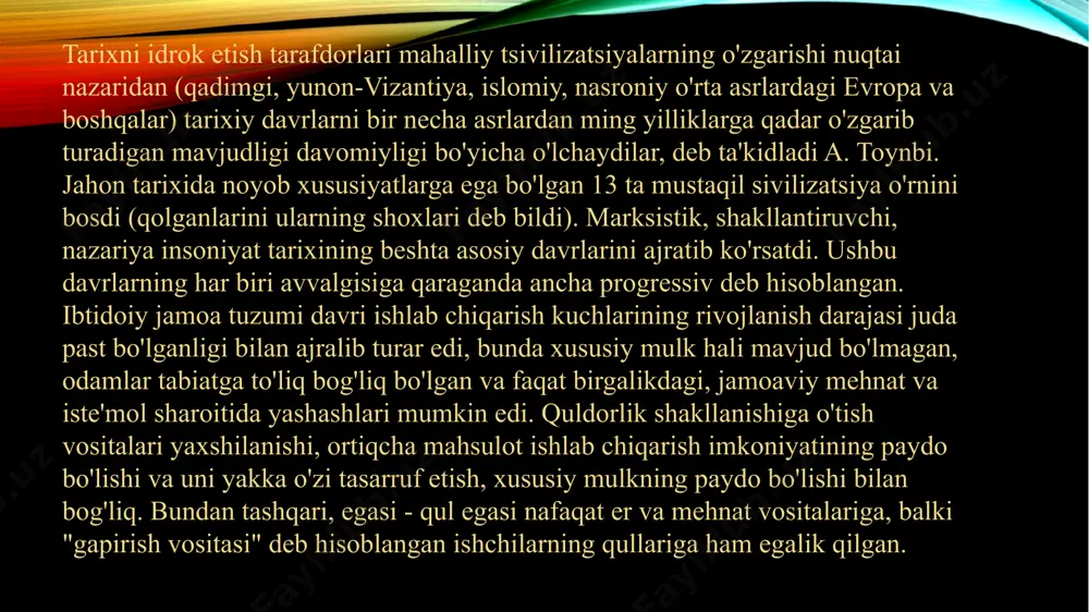ali bayon etish va xokazoga e’tibor berish kerakligini uqtiradi. olim fan sohasidagi yodgorliklarni, ilmiy bilimlarga oid qoldirilgan barcha boyliklarni qunt bilan o‘rganishga da’vat etadi. ilm toliblariga qalbni yomon ilatlardan, qotib qolgan urf - odatlardan, hirsdan, behuda raqobatdan, ochko‘zlikdan, shon-shuhratdan saklanishi zarurligini uqtiradi. yuqoridagilardan ko‘rinib turibdiki, beruniyning komil insonni shakllantirishga oid bu fikrlari o‘z zamonasi uchun emas, xozirgi davr ta’lim- tarbiyasini takomillashtirishda ham katta ahamiyatga egadir. globallashuv sharoitida ta’lim shaxsni har tomonlama voyaga yetkazish, unda komillik va malakali mutaxassisga xos sifatlarni shakllantirishda muhim o‘rin tutadi. bugungi tezkor davr ta’lim oluvchilar, shu jumladan o‘quvchilarni ham qisqa muddatda va asosli ma’lumotlar bilan qurollantirish, ular tomonidan turli fan asoslarini puxta o‘zlashtirilishi uchun zarur shart-sharoitlarni yaratishni taqozo etmoqda. zamonaviy sharoitda ta’lim jaraѐnining barcha imkoniyatlariga ko‘ra shaxsni rivojlantirish, ijtimoiylashtirish va unda mustaqil, tanqidiy, ijodiy fikrlash qobiliyatlarini tarbiyalashga yo‘naltirilishi talab qilinmoqda. zamonaviy ta’lim turlari orasida muhim o‘rin tutib tobora ommalashib boraѐtgan ta’lim – modul ta’limi ѐki modulli …