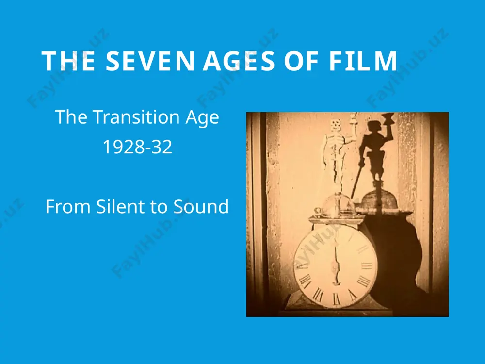 hs at a cost of 115,000 dead. the 10 years of prosperity in the usa allowed the industry to gain dominance. * the advent of sound sound and film were slow to accommodate each other. sound technology was clumsy and difficult to link to the speed of the film. sound made it difficult to film in the open air, to film without interfering with lighting, without interfering with the way the actors spoke and with the number of cameras able to be used. sound forced film to adapt and develop new narrative techniques. * sound historical events and the sound film. the depression (1929-35) encouraged the development of the conventions of the gangster movie (the urban western ) and comedies that saw ordinary folk standing up against corrupt big business. world war ii encouraged the development of the propaganda film and again helped the usa gain dominance of the movie …