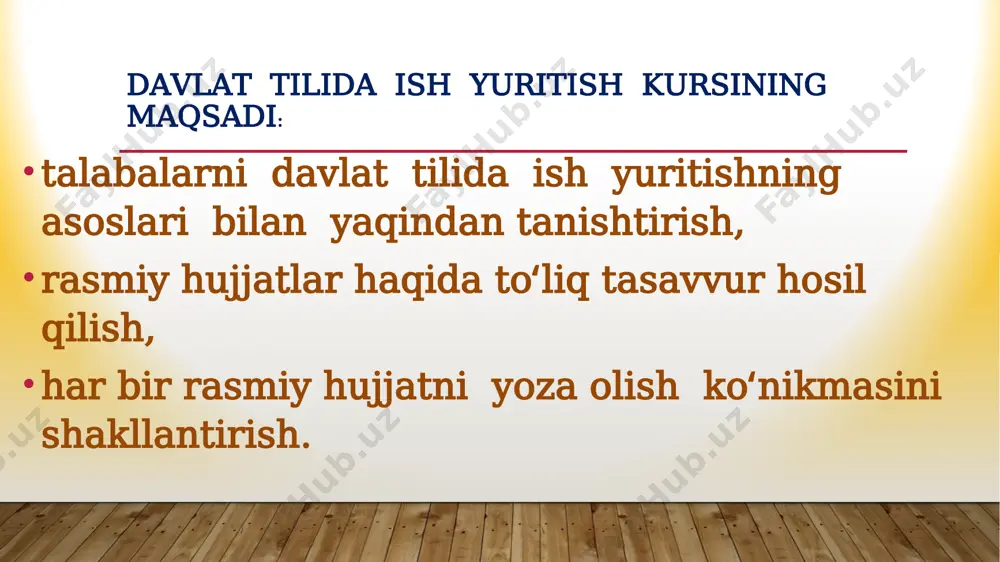 davlat tilida ish yuritish kursi - Page 4