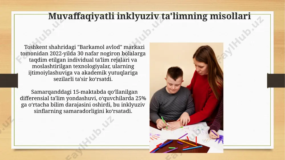 inklyuziv talim metodlari tahlili va xususyatlari - Page 5