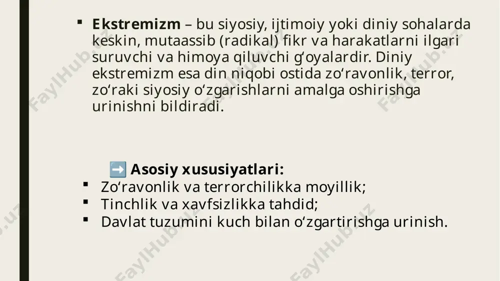 diniy fanatizm va ekstremizm - Page 4