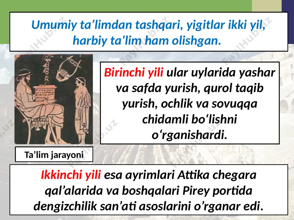 qadimgi yunoniston madaniyati. 6- sinf - Page 5