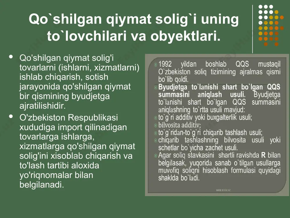 qo`shilgаn qiymat solig`i - Page 4