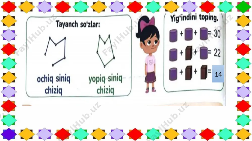 10-idum boshlang'ich sinf matematika darsi - ko'pburchak mavzusi - Page 5
