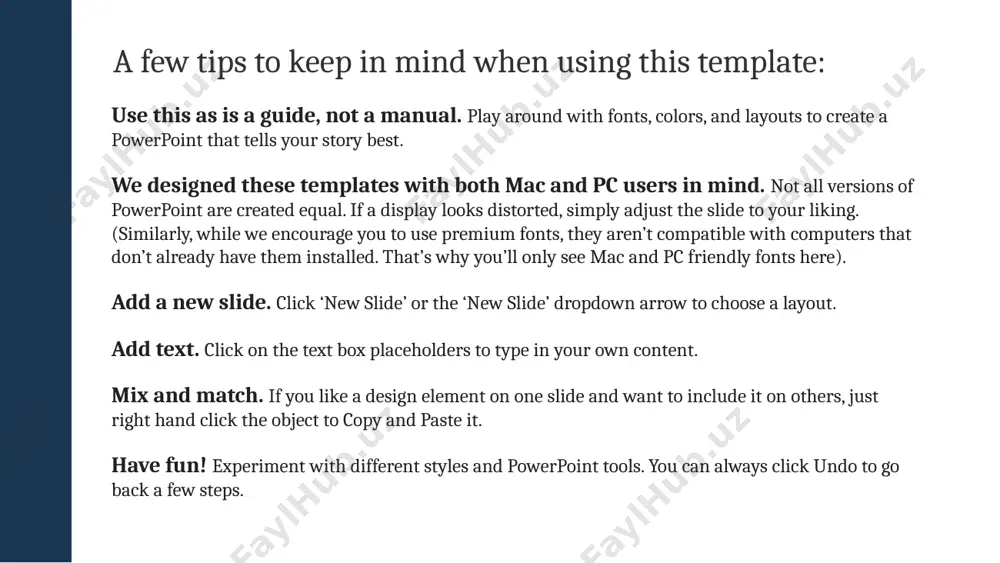 powerpoint presentation template - Page 2