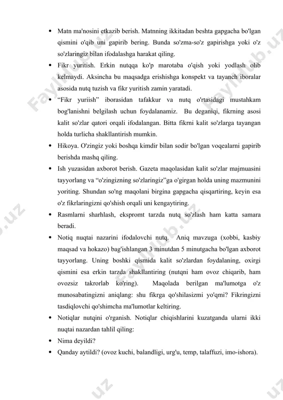 kasi. inson his tuyg'ulari uning yuzida – yuz mushaklarini qisqarishi va bo'shashishi natijasida – namoyon bo'ladi. yuz mushaklari holatini boshqarish unchalik qiyin bo'lmaganligi uchun odamlar haqiqiy hislarini yashirishga ham urinadilar. yuz mushaklari harakatlari simmetrikligi ushbu insonning samimiyligidan dalolat beradi. inson so'zlarida qanchalik yolg'onni ko'p qo'shsa, simmetriya shunchalik buziladi. haqiqatni bildiruvchi mimika juda tez, sezdirmasdan namoyon bo'lishi mumkin va uni to'g'ri talqin qilish uchun tajriba yoki hattoki maxsus trenirovka kerak. yana bir xususiyat: ijobiy hissiyotlar salbiyga qaraganda osonroq anglanadi. ayniqsa, inson lablari hissiy ifodaliligi bilan ajralib turadi (masalan, lablarni tishlash – hayajonni, bir tomonga qiyshaygan lablar ishonqiramaslik yoki istehzoni anglatishi mumkin) tabassum odatda do'stona munosabat yoki qo'llab quvvatlashga bo'lgan ehtiyojni bildiradi. erkak kishi uchun tabassum u har qanday vaziyatda ham o'zini tuta olishini namoyish qilishi bo'lsa, ayol tabassumi ko'proq haqiqiy kayfiyatini bildiradi. tabassum turli hissiyotlarni anglatganligi uchun ularning ba'zi turlarini ko'rib chiqamiz: - ortiqcha ko'p jilmayish – qo'llab quvvatlanishga ehtiyoj; - …