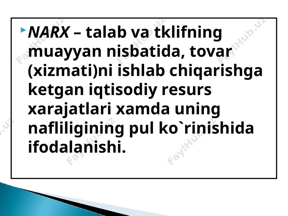 narxning tushunilishi va tavsifi - Page 3