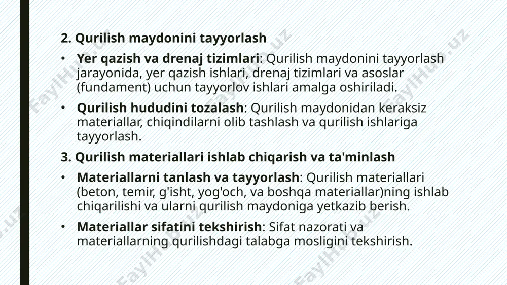 qurilishda texnologik jarayonlar dasturlash - Page 5