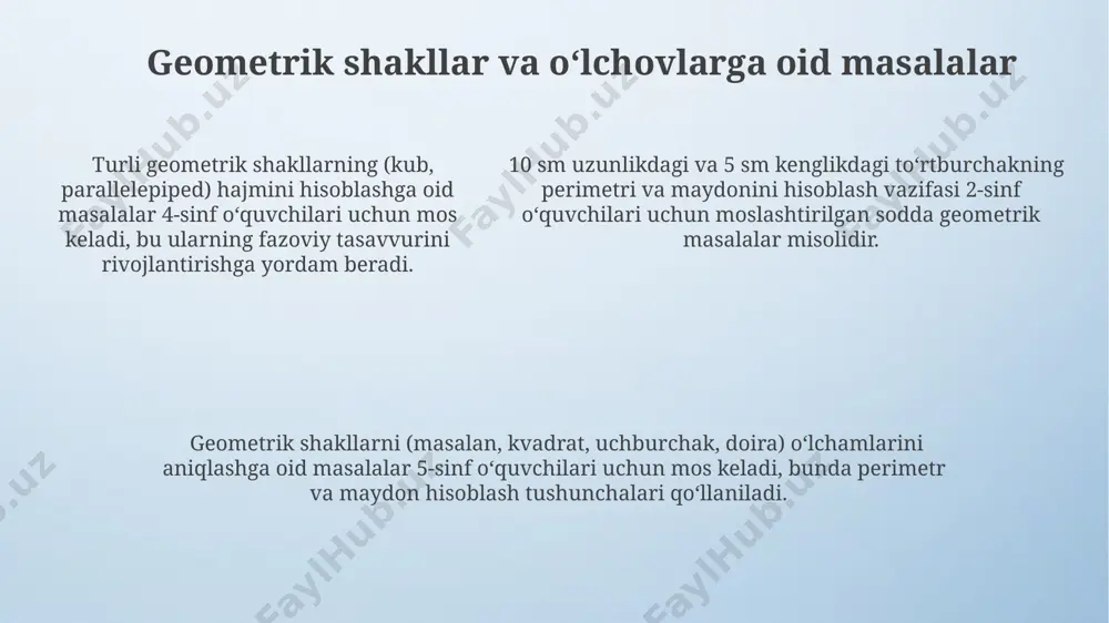 yosh xususiyatlariga mos misollar - Page 5