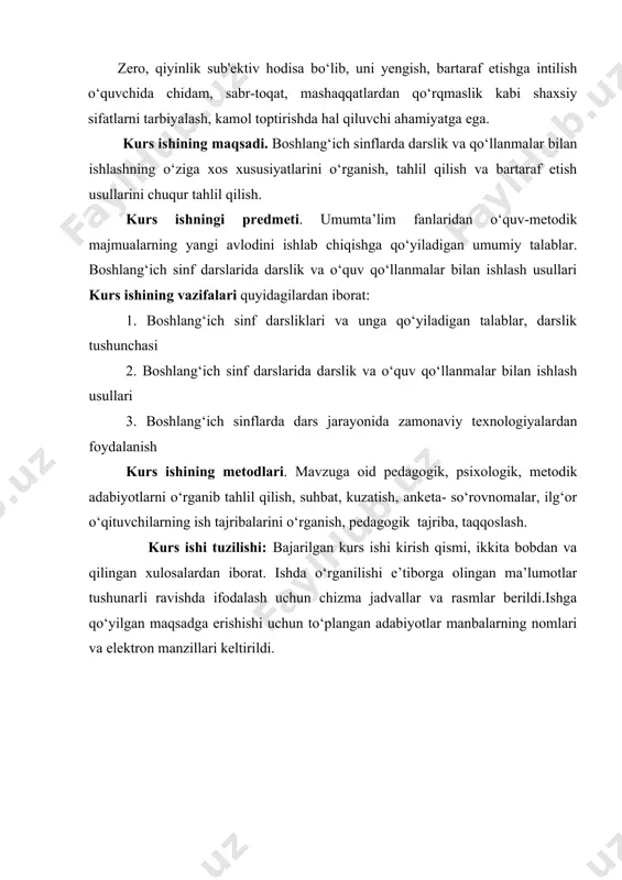 . bayon qilinayotgan materialning xususiyatiga bog‘liq holda tegishli qoida va ta'riflar berilishi, dalillar keltirilishi va ba'zi materiallar rasm, surat, jadval, diagramma va boshqa tasvirlar bilan boyitilishi talab etiladi. bayon qilinayotgan material o‘quvchilarga tushunarli, pishiq, puxta va ixcham jumlalardan iborat bo‘lishi lozim. darslikning tashqi ko‘rinishi, bezagi muayyan bosqich talabalarining estetik didlariga mos keladigan bo‘lishi katta tarbiyaviy ahamiyat kasb etadi.darslik muayyan bosqich talabalari uchun joriy qilingan gigiena qoidalariga muvofiq bo‘lishi maqsadga muvofiqdir[footnoteref:1]. [1: mukammallik, yutuqlar qamrovi – darsliklar va o’quv qo’llanmalarning asosiy shartidir // xalq ta‘limi. – toshkent, 2018. – №3. b.4.] mavzulardagi fikrlar aniq va qisqa bo‘lishi, ilmiylikka asoslangan bo‘lishi kerak. darsliklar o‘quv materialini to‘laroq va chuqurroq egallab olishga yordam beruvchi o‘quv qo‘llanmalari bilan to‘ldirilish lozim. yo‘nalishi va hal qilinadigan vazifalarga ko‘ra o‘quv qo‘llanmalarni quyidagicha bo‘lish mumkin: a)o‘quv materialini chuqurlashtiruvchi va uni eslab qolinishiga yordam beruvchi qo‘llanmalarentsklopediya, mashqlar to‘plami, o‘qish kitobi, kartalar: b)o‘rganiladigan masalalarni tasvirlovchi va bu bilan aniq tasavvur hosil …