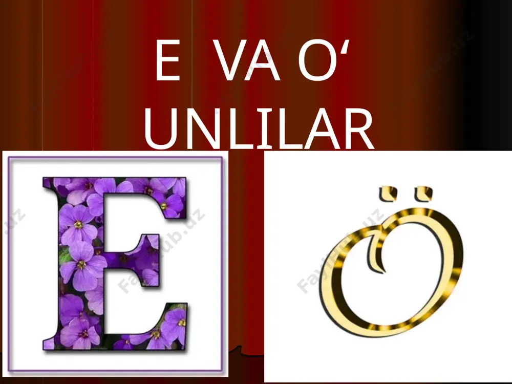 e va o‘ unlilarining talaffuzi va imlosi 5-sinf - Page 4