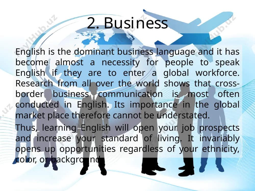 the importance of learning english in the modern world - Page 3