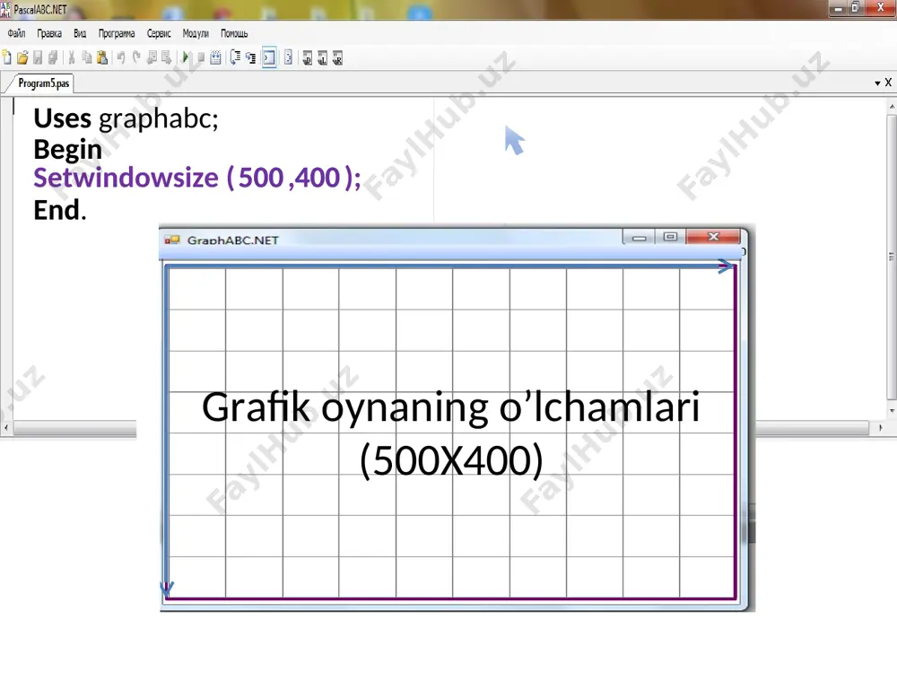 paskal abcda grafik holatida ishlash - Page 3