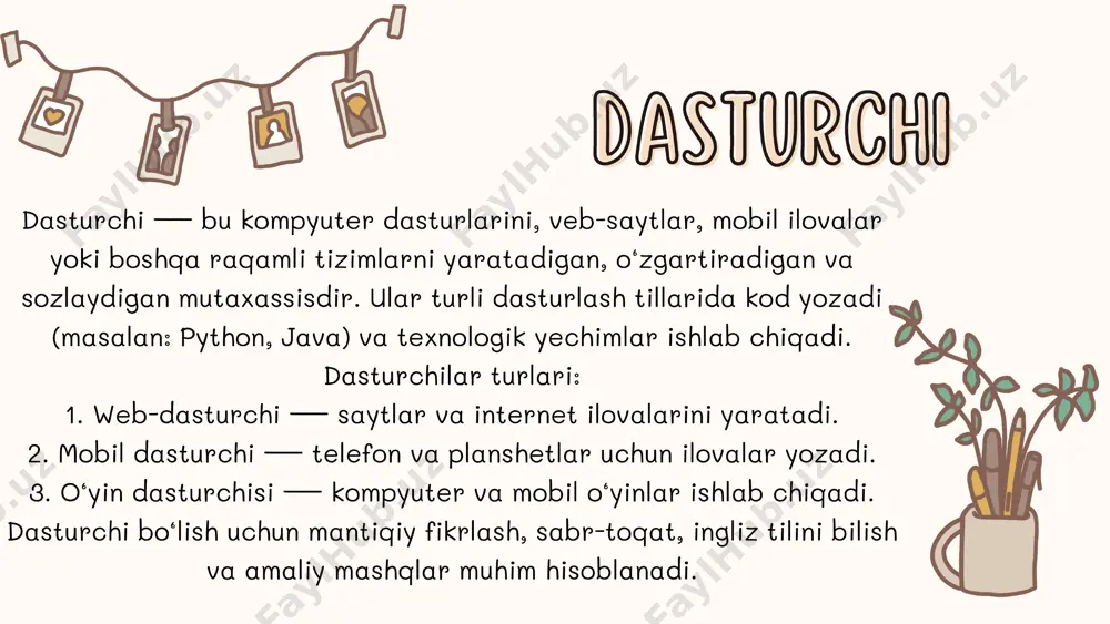 zamonaviy kasblar - Page 3