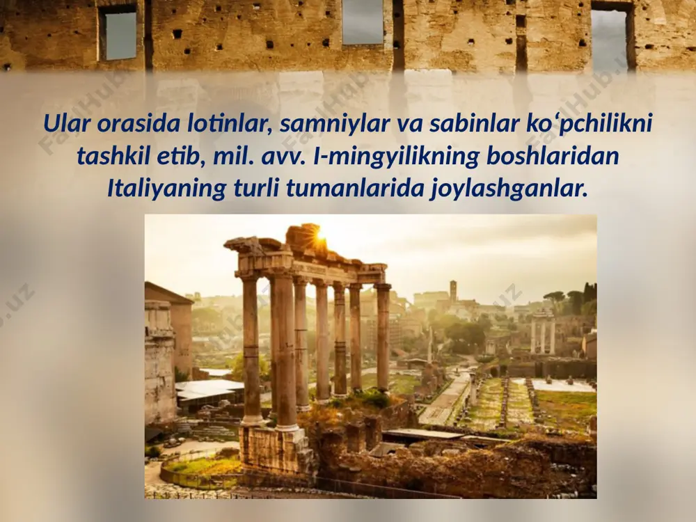 italiya va uning aholisi. 6- sinf - Page 3