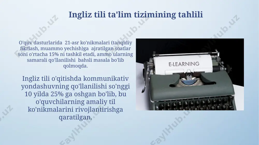 ingliz tili ta'lim tizimi va ilg'or uslubiy yutuqlar tahlili - Page 4