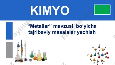 kimyo — PPTX