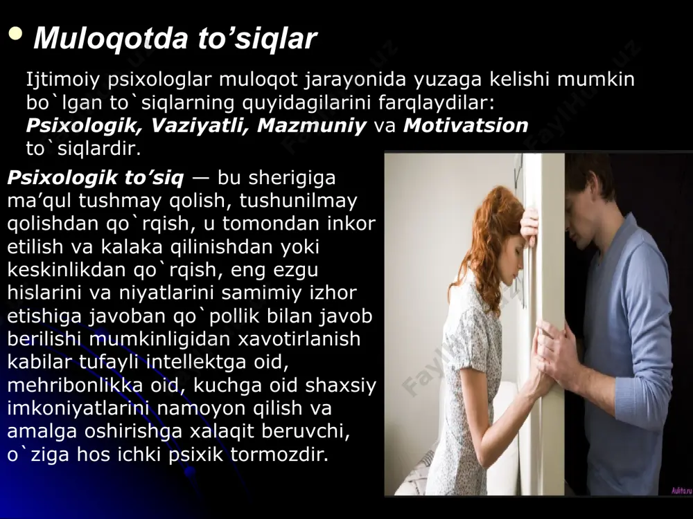 mumkin. masalan, xx (xolerik kuyov — xolerik kelin), xs (xolerik-sangvinik), xf, xm, ss, ff, fm, mm, va boshqa murakkab qovushuvlar. aforizmlar bu yerda eng muhimi mijoz turi emas, balki ular o`rtasidagi hissiyot kuchi, psixolo-pedagogik bilim saviyasi, oilaviy hayotni mustahkamlashga intilish, tarbiya va madaniy saviya darajasi, o`zaro munosabatlardagi madaniyatdir. qadimgi yunonlarda nikohdan o`tib oila qurgan yoshlar ixtiyoriga echki va asalarilarni topshirib, bir oyga toqqa ko`chirib yuborardilar. bir oy davomida yosh kelin-kuyov echki suti bilan asalni iste`mol qiladilar va tabiat quchog`ida yashaydilar. bundan ko`zda tutilgan maqsad — ulardan tug`ilajak farzandning sog`lom bo`lishini ta`minlash bo`lgan. ayol qalbini ochadigan kalit kamdan kam erkaklarda bo`ladi. aksariyat erkaklar qalb qulfini lom bilan ochadilar. (leonard djevetskiy) erini sevadigan xotin eri uchun har narsaga tayyor. faqat ikki narsadan voz kecha olmaydi. bu — erini tarbiyalash va uning xatti-harakatlarini tanqid qilishdir. (djon pristli) go`zal ayolni sevmaslik jinoyat hisoblansa, uni sevish jazodir. (val devyatiy) hech bir ayol aqlsiz erkakni aqlli …