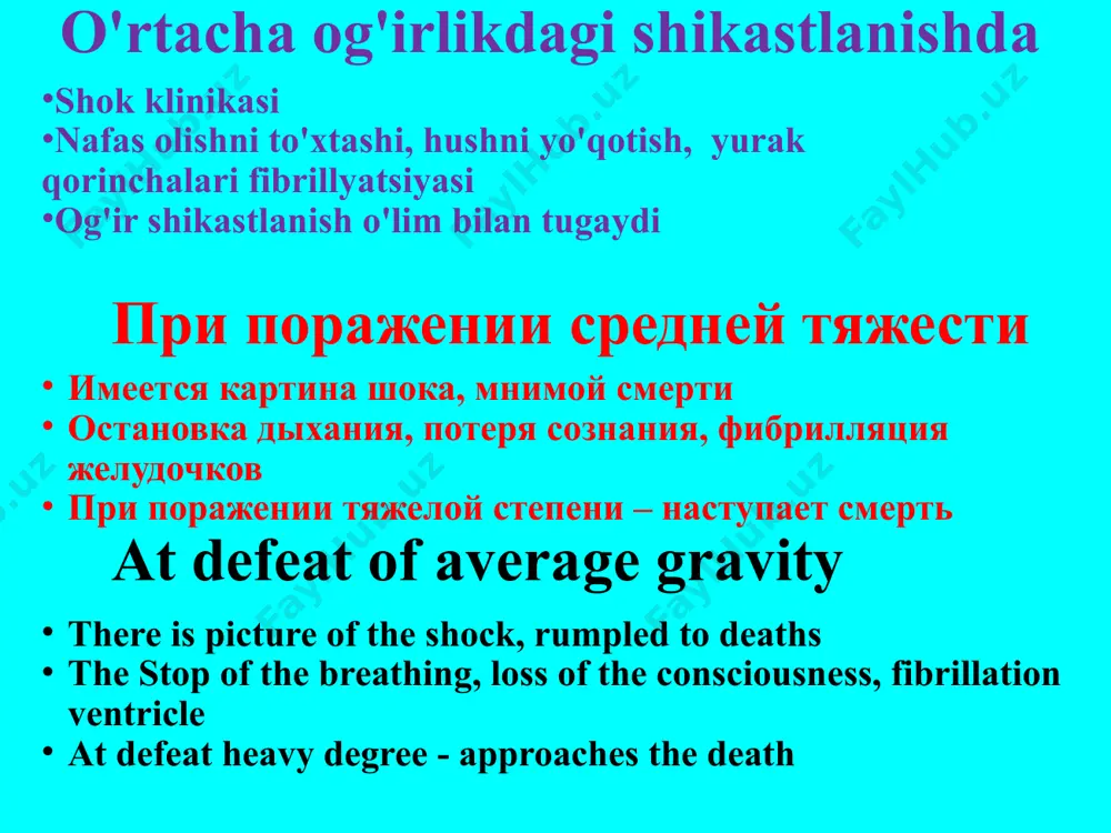 elektrotravmalar. klinik tashxis - Page 5