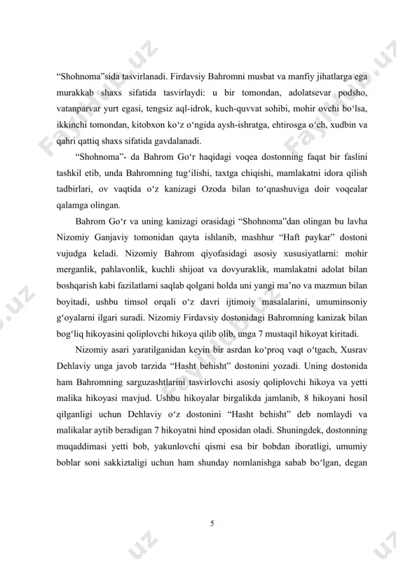 g “sab’ai sayyor” dostoni tilining tadqiqotchilaridan prof. alibek rustamov doston vaznini “hafifi musaddasi maxbuni mahzuf va maqsur, maqtu’ va maqtu’i musabbagʻ” deb belgilaydi: foilotun (yoki failotun) mafoilun failun (yoki failon) yo fa’lun yohud fa’loi)2 . filologiya fanlari doktori s. hasanov esa, “sab’ai sayyor” dostonida hafif bahrining yetti xil koʻrinishi mohirona qoʻllanilganini ta’kidlaydi. alisher navoiy “muhokamatul-lugʻatayn” asarida “yana chun “sab’ai sayyora” rasadin zamirim bogʻlabtur. ashraf “haft paykar” ning yetti hurvashin peshkashimgʻa yarogʻlabtur3” , deb yozgan va doston nomini “sab’ai sayyora” deb atagan boʻlsa-da, ammo dostonning xotimasida: lutf bu nazm aro bagʻoyatdur, gʻaraz ammo yeti hikoyatdur. chunki qoyil yeti musofir edi ki, alar sayr ishiga mohir edi. boʻldi chun bu raqam ishi tayyor, qoʻydum otini «sab’ai sayyor».— deb ta’kidlaydi va diqqatni asarning asosini tashkil etgan yetti hikoyatga, bu hikoyatlarning aytuvchilari sayr ishiga mohir boʻlgan yetti musofir ekanligiga qaratib, doston nomini “sab’ai sayyor”, ya’ni “yetti sayyor (kezuvchi)” deb ataganini uqdiradi.“sayyor” soʻzi lugʻatlarda: 1. …