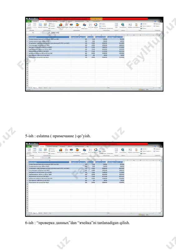 excel dasturi - Page 3