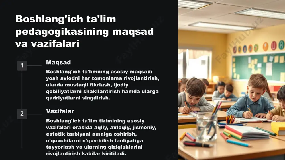 larini talab etadi. tavsiyalar boshlang'ich ta'lim sifatini oshirish uchun o'qituvchilarning kasbiy mahoratini oshirish, zamonaviy o'quv-metodik bazani yaratish, bolalar qiziqish va ehtiyojlarini hisobga olish muhim ahamiyatga ega. 10 image1.png image2.png image3.png image4.jpeg image5.png image6.jpeg image7.png image8.png image9.png image10.png image11.png image12.png image13.png image14.png image15.png image16.png image17.png image18.jpeg shutterstock_194620346 [converted].eps