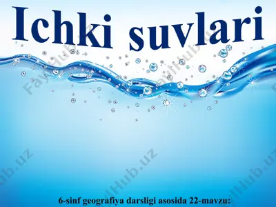 afrika ichki suvlari 6-sinf — PPT