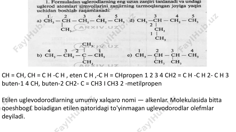 to'yinmagan uglevodorodlar va ularning siklik analoglari - Page 5