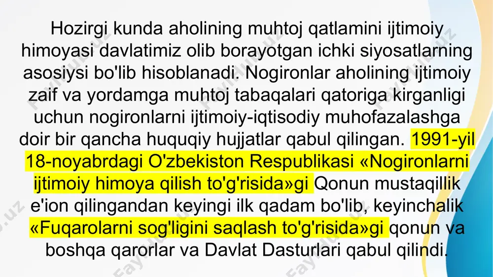 nogironlik pensiyalari tushunchasi - Page 5