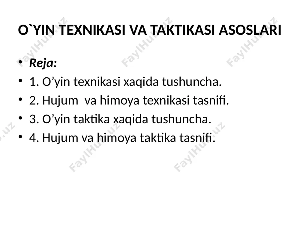 ujum harakatlari yordamida jamoa tashabbuskorlikni qo’lga kiritadi va raqibni o’ziga bo’lgan taktik reja qabul qiishga majbur qiladi. hujum qiluvchi jamoaning bosh maqsadi raqib savatiga to’p tashlashdir. 24 soniya ichida bunga erishish uchun uyushtirilgan ilgaridan o’ylab qo’yilgan va to’pni raqib shchitiga yaqinlashtirishga mo’ljallangan yaxshi tayyorlangan yo’llardan, hujumni bevosita o’tkazish va shchitdan qaytgan to’p uchun kurash imkoniyatini taminlash uchun, shu yakunlovchi kurash uchun qulay sharoitlar tuzishdan foydalanish kerak. hujum texnikasi, jamoani aniq raqibga qarshi va musobaqaning har xil vaziyatlarida muntazam hujum olib borishning maqsadga muvofiqroq tadbir, usul va formalarini tanlab olish va ulardan foydalanishga imkon beradi. hujum qilishning hamma harakatlari o’zining xarakteriga qarab yakka (individual) va jamoali hujumga bo’linadi. texnika tasnifiga muvofiq harakatlar guruhli va jamoaliga bo’linadi. hujum taktikasi guruhli hujum taktikasi jamoaviy yakka yakka (individual) harakatlar har bir basketbolchi jamoada bajaradigan vazifasidan qat’iy nazar, hujumda katta faollik ko’rsatishi lozim. buning uchun u hujum usullarini puxta va malakali egallagan bo’lishi, o’yin sharoitini …