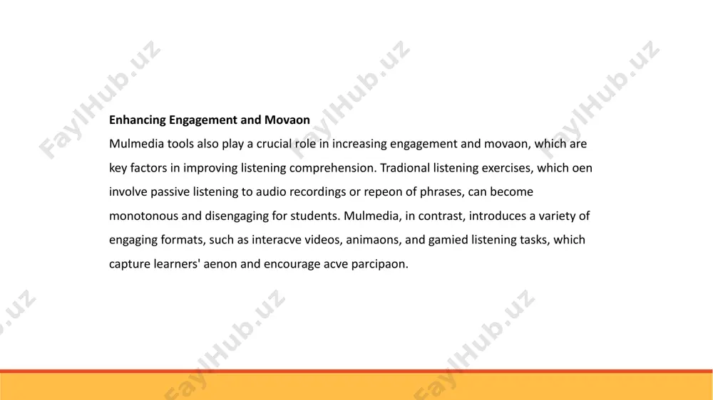 the impact of multimedia tools on listening comprehension - Page 5