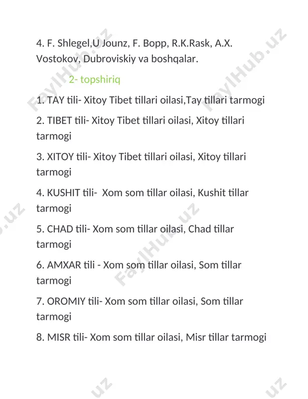 tillarning geneologik tasnifi - Page 2