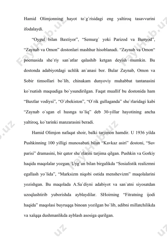 hamid olimjon ijodi xamid olimdjan - Page 4