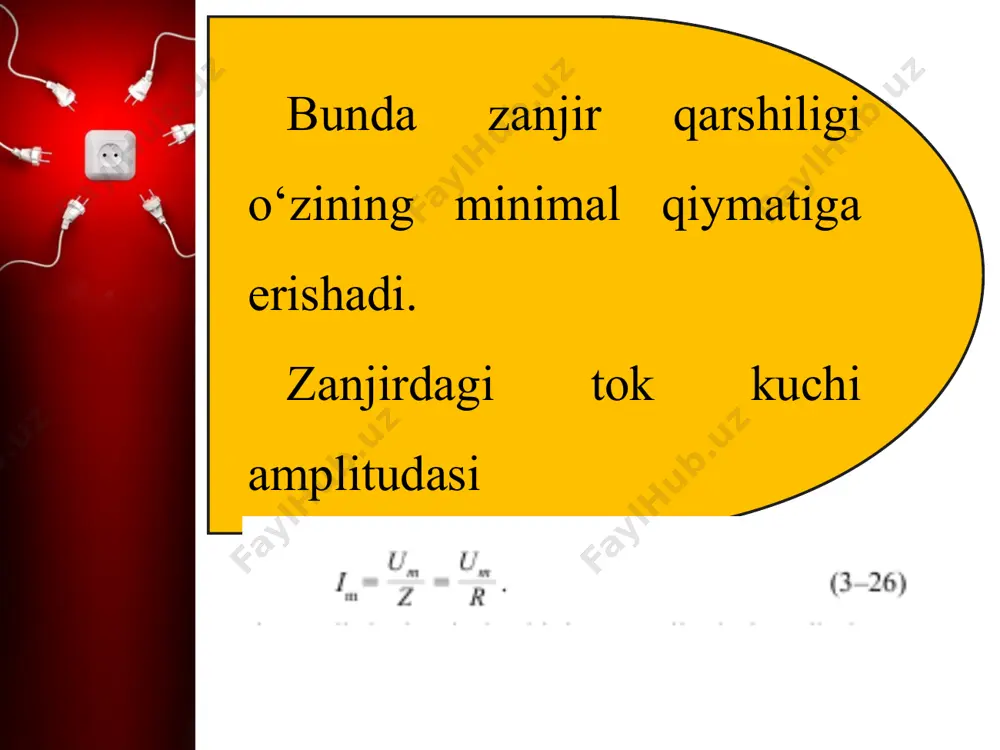 o‘zgaruvchan tok zanjirida rezonans hodisasi 11-sinf - Page 4