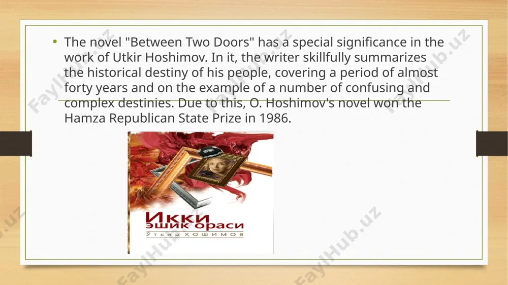 analysis of utkir hoshimov’s work «spring does not return» - Page 4