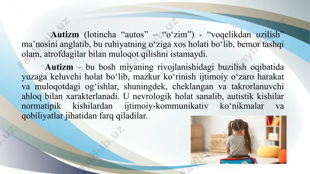 autizm haqida ta'lim materiali - Page 4