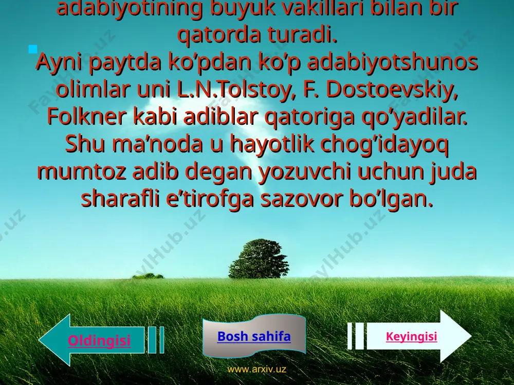 chingiz aytmatovning “qiyomat” romani - Page 3
