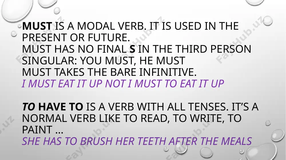 modal verbs: must and have to - Page 3