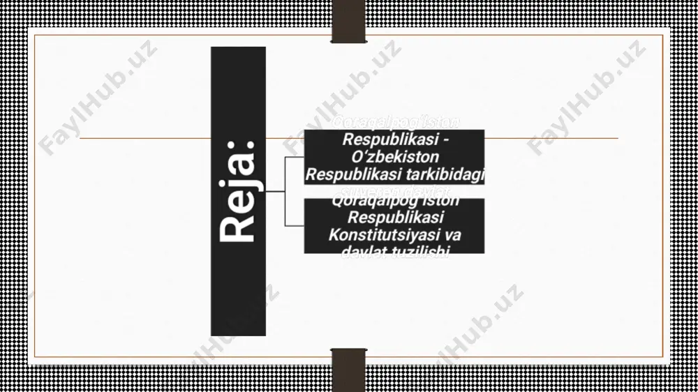 siga mos kelishi o‘zbekiston va qoraqalpog‘iston o‘rtasidagi davlat-huquqiy munosabatlari bilan chambarchas bog‘liq. o‘zbekiston respublikasi qonunlari qoraqalpog‘iston respublikasi hududida ham amal qilishi majburiydir. huquqiy davlatning asosiy belgilaridan biri-davlat yagona huquqiy siyosat va qonun qo‘llash bilan har ikkala respublikada ham yagona qonunlarga tayanishni talab qiladi. huquqning barcha tarmoqlari o‘zagida o‘zbekiston qonunlari mujassamlashtirilgan bo‘lib, qoraqalpog‘iston hududida ham amal qilishi mustahkamlangan. konstitutsiyaviy nazorat qo‘mitasi qoraqalpog‘iston respublikasi jo‘qorg‘i kengesi tomonidan siyosat va huquq sohasidagi mutaxassislar orasidan konstitutsiyaviy nazorat qo‘mitasining raisi, uning o‘rinbosari va qo‘mitaning a’zolari tarkibida saylanadi. konstitutsiyaviy nazorat qo‘mitasiga saylangan sudyalarning vakolat muddati 5 yildir. konstitutsiyaviy nazorat qo‘mitasiga saylangan shaxslar o‘z vazifalarini bajarishda daxilsizdirlar va faqat qoraqalpog‘iston respublikasi konstitutsiyasiga bo‘ysunadilar. uni tashkil etish va ish tartibini belgilash qoraqalpog‘iston respublikasining konstitutsiyaviy nazorat qo‘mitasi to‘g‘risidagi qonuni bilan belgilangan. qoraqalpog‘iston respublikasida mahalliy davlat hokimiyat organlari tumanlar va shaharlarda hokimlar boshchilik qiladigan xalq deputatlari kengashlari hokimiyatning vakillik organlari bo‘lib, ular davlat va fuqarolarning manfaatlarini ko‘zlab o‘z vakolatlariga taalluqli …