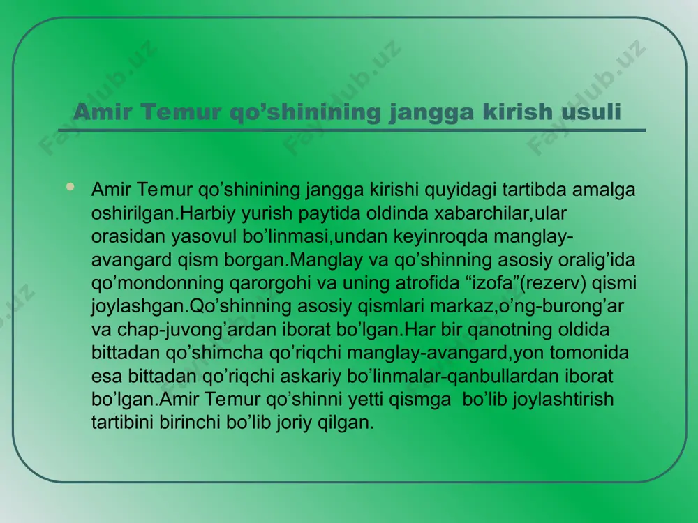 amir temur davlat boshqaruvi - Page 5