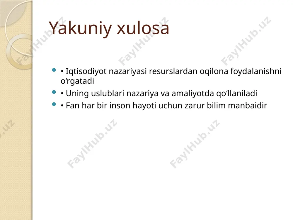 iqtisodiyot nazariyasi - Page 5